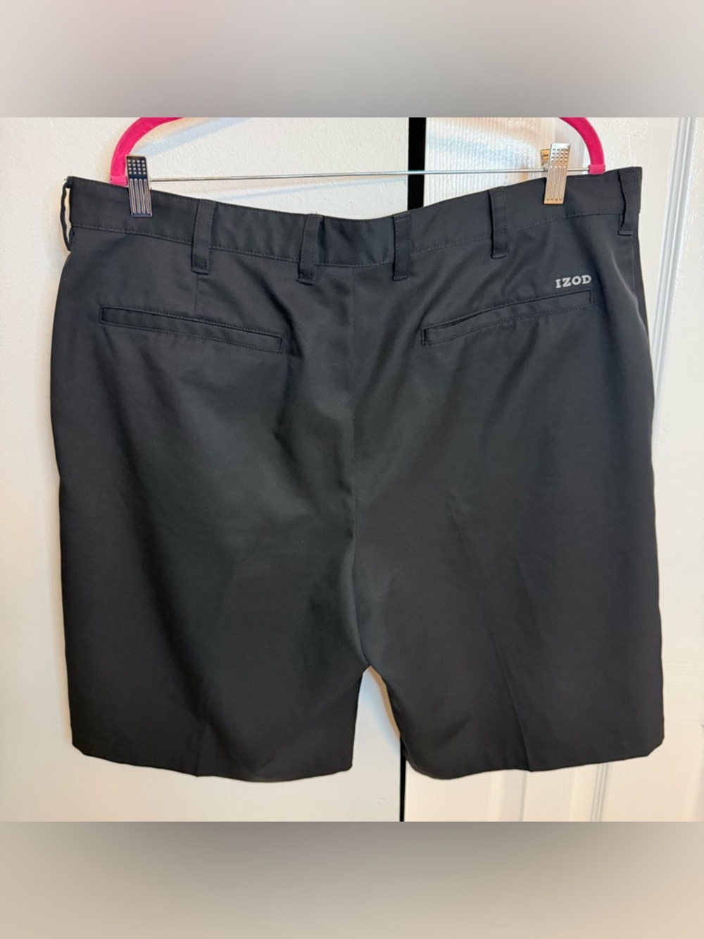 Izod Golf Shorts Black Size 40 - Picture 3 of 3